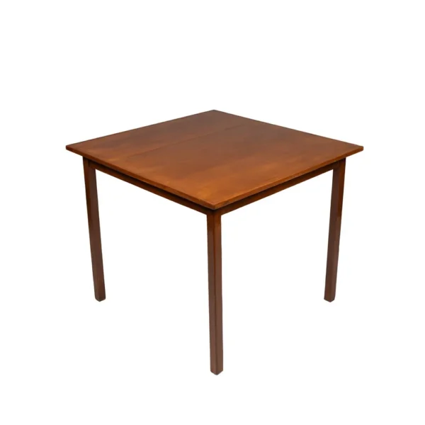 36in Square Card Table Sideview