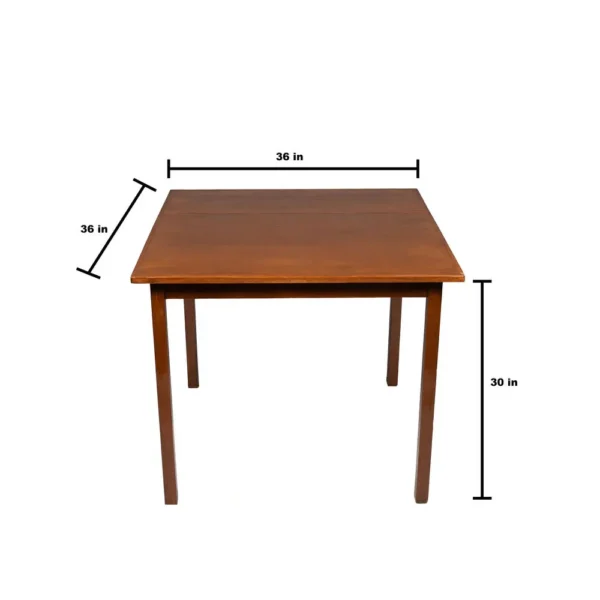 36in Square Card Table Size