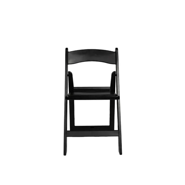 Black Resin Chair with Padding