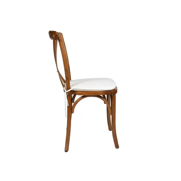 Cross Back Natural Chair