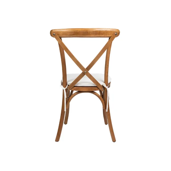 Cross Back Natural Chair