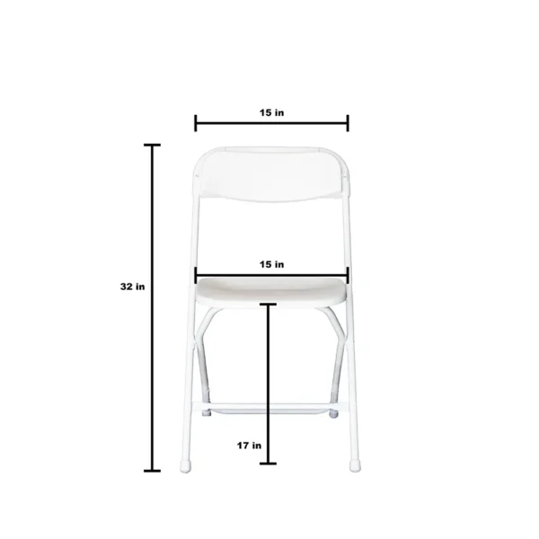 White Folding Chair