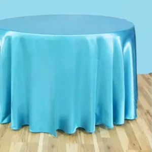 108in Round Satin Tablecloth