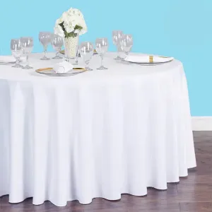 132in Round Polyester Tablecloth