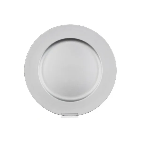 13in plastic charger plate.,