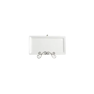 16in by 8in rectangular porcelain platter