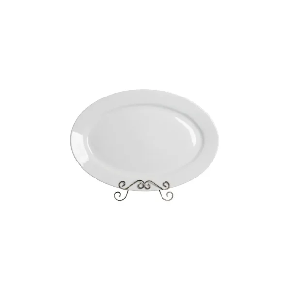 20in by 13in oval porcelain serving platter