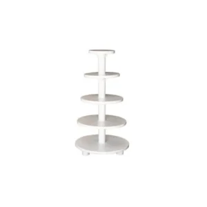 5 tier wood cupcake stand