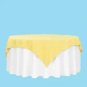 60in Square Polyester Table Overlay