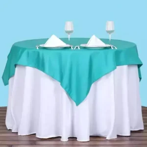 60in Square Satin Table Overlay
