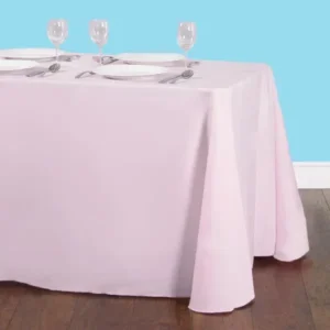 90x156in Rectangular Polyester Tablecloth