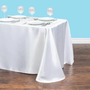 Anyconv.com rectangular satin tablecloth white 1 1