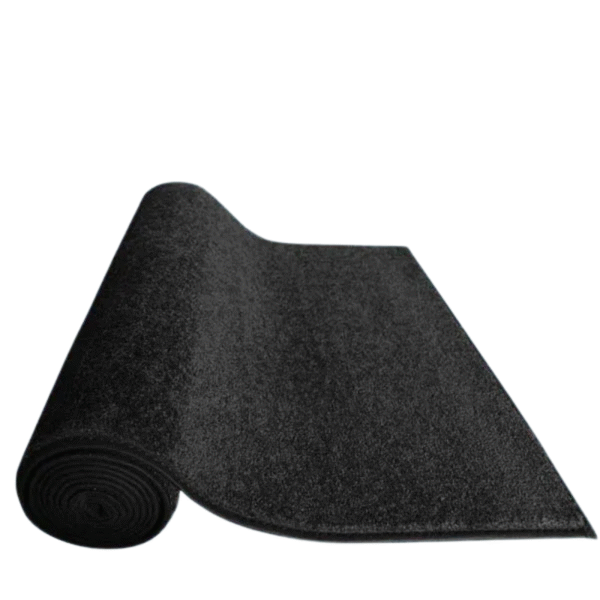 Black event carpet aisle runner 3ft wide x 25ft long
