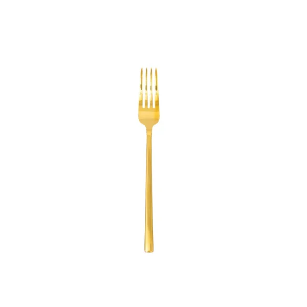 Gold dinner fork 10set