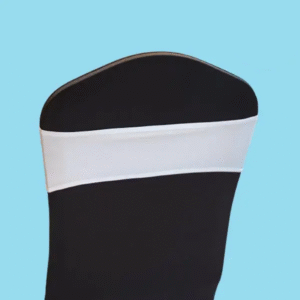 Spandex chair sash white