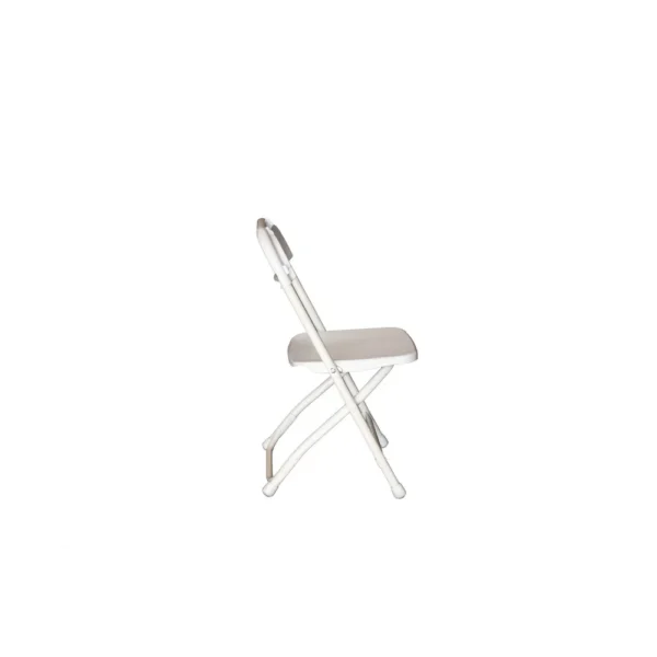 Children’s white folding chair 2