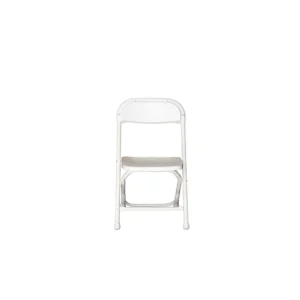 Children’s white folding chair