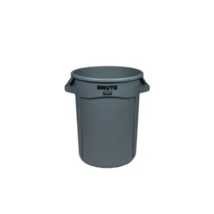 32gl gray round trash can