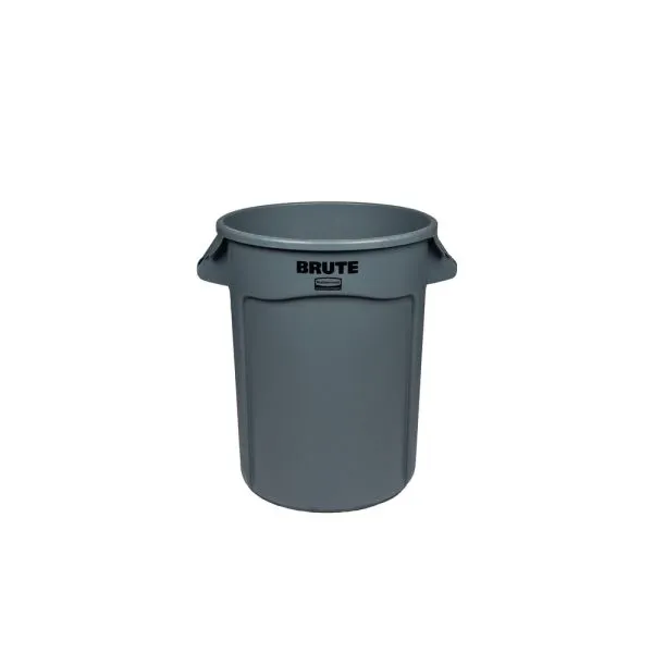 32gl gray round trash can