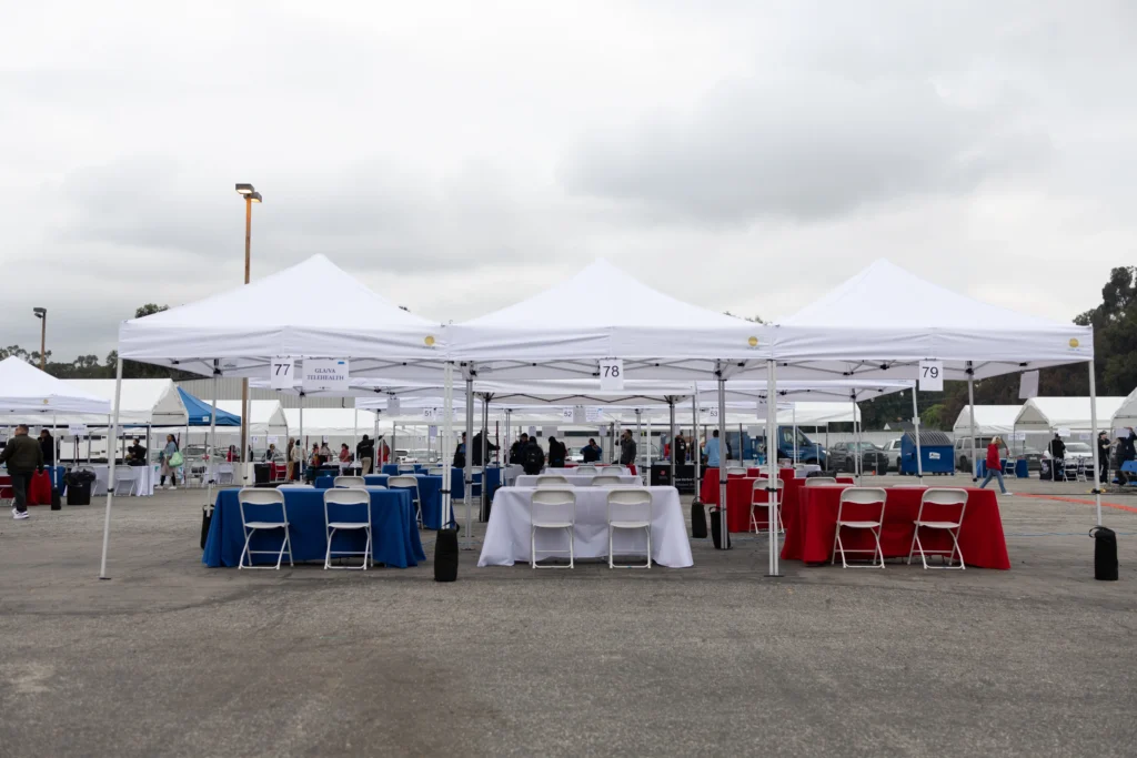 10.25.23 setup parking tent, table, chair, linen (34)
