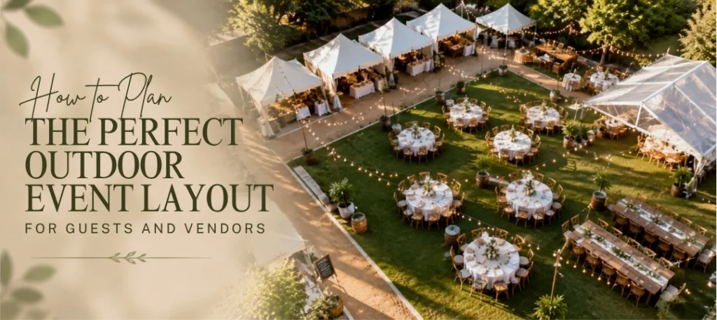 How to Plan the Perfect Outdoor Event Layout for Guests and Vendors