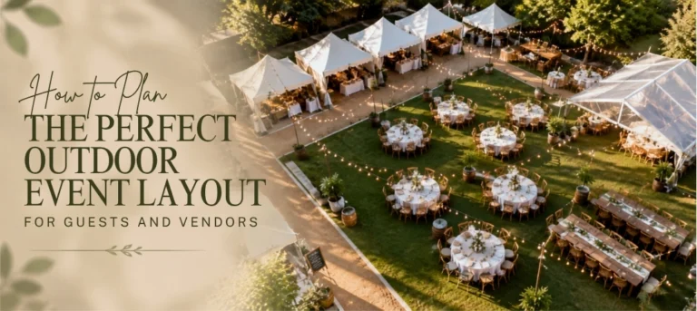 How to Plan the Perfect Outdoor Event Layout for Guests and Vendors