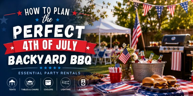 How to plan the perfect 4th of july backyard bbq