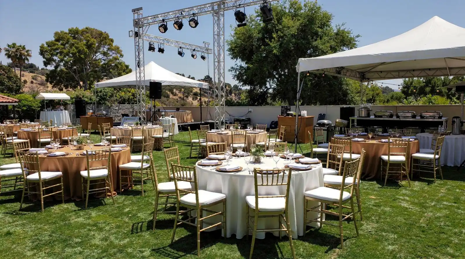 Corporate Event Outdoor Staging