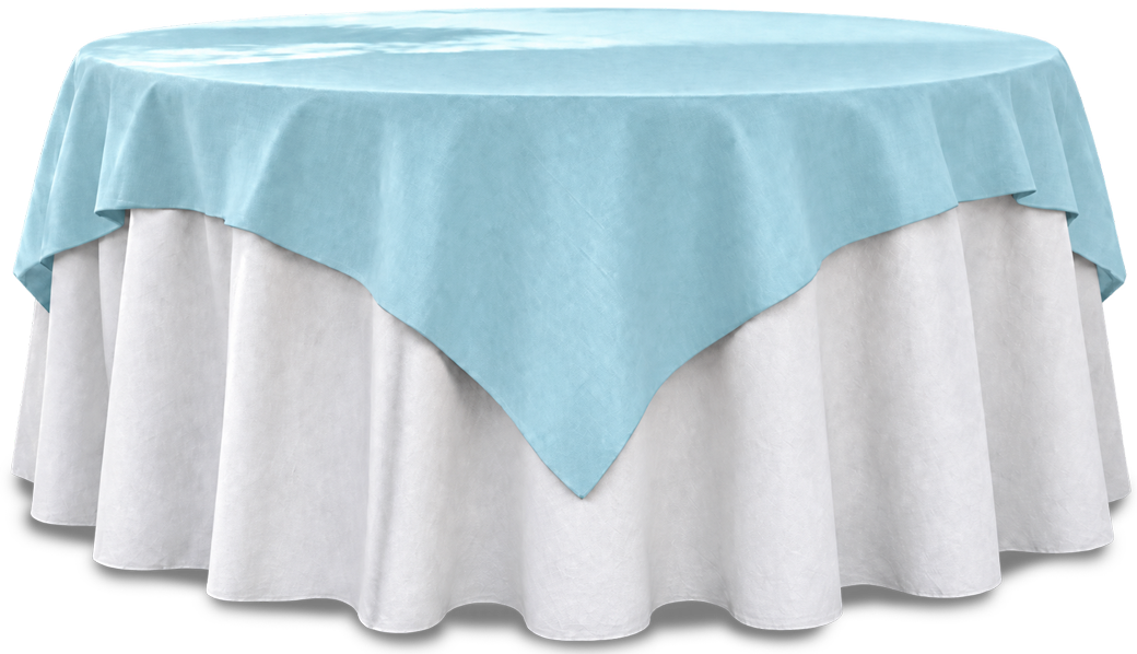 Table BabyBlue Polyester Shaded V6