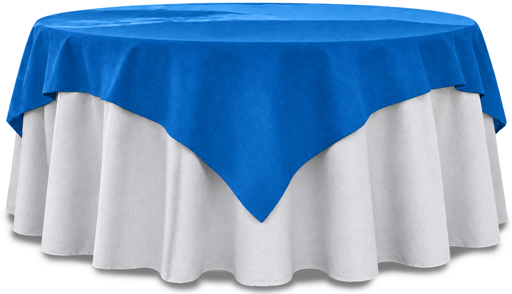 Table CarribeanBlue Polyester Shaded V6