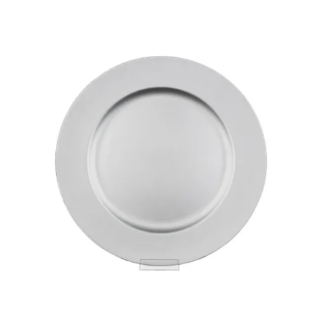 13in plastic charger plate.,