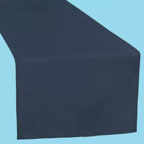 14 by 108 inch polyester table runner charcoal