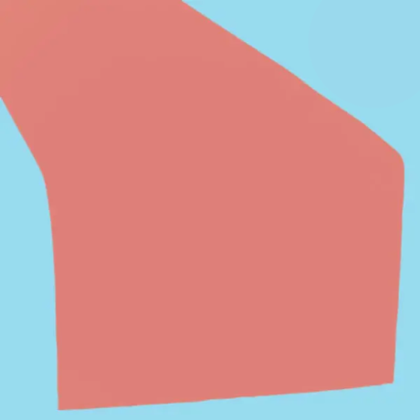 14 by 108 inch polyester table runner coral