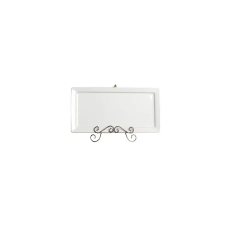 16in by 8in rectangular porcelain platter