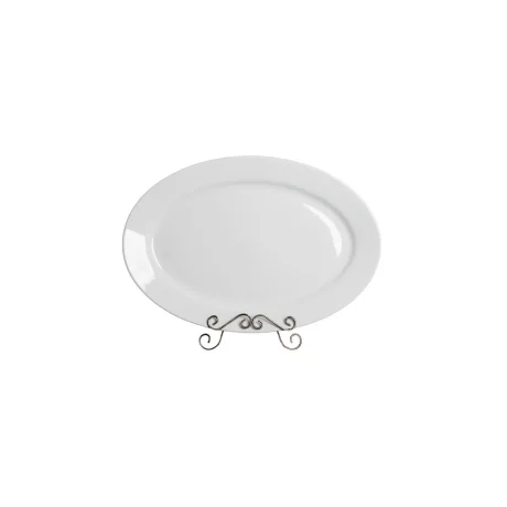 20in by 13in oval porcelain serving platter