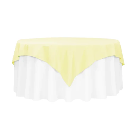 60in square cantaloupe polyester table overlay (1)
