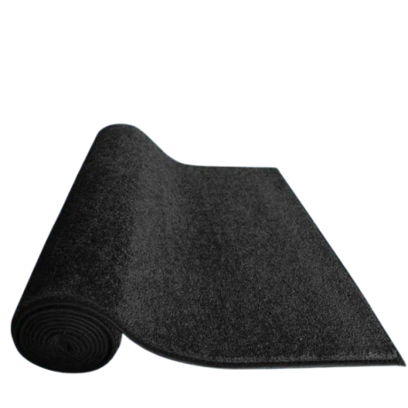 Black event carpet aisle runner 3ft wide x 25ft long