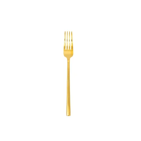 Gold dinner fork 10set