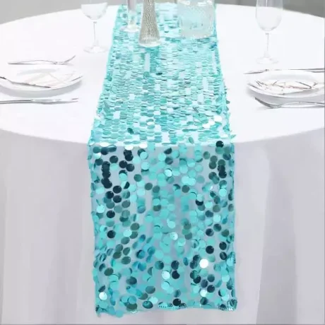 Tlapazola party rentals los angeles linens sequin table runner