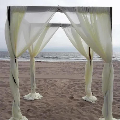 Wooden frame chuppah
